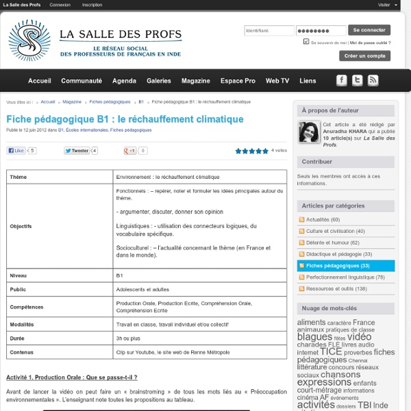 Fiche pedagogique b1