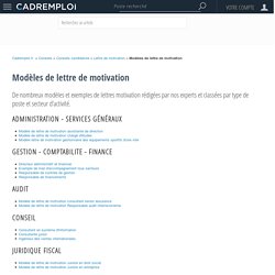 cv lettre de motivation gratuite