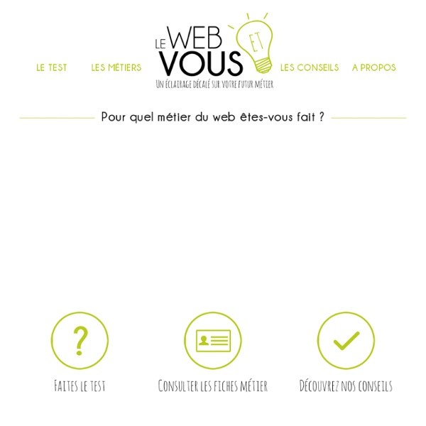 fiche metier animateur