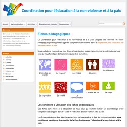 Fiches pedagogiques violence