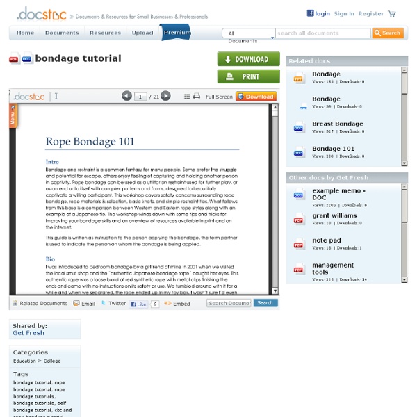 japanese bondage tutorial