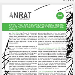 education artistique et culturelle