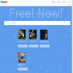 www.slader.com