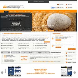 streaming audio hosting